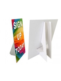 Easel Back Signs - Double Wing - Choose Your Size