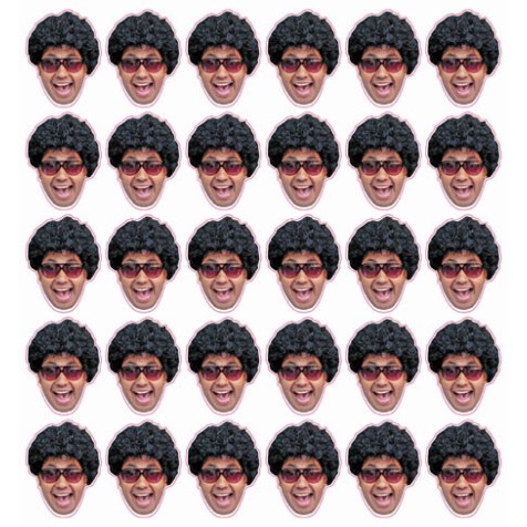 Pack of 30 FanFace Stickers