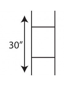 10" Wire H Stakes